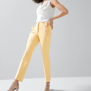 Jolie Button straight Lightweight Comfort Stretch Pant